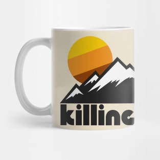 Retro Killlington ))(( Tourist Souvenir Travel Vermont Design Mug